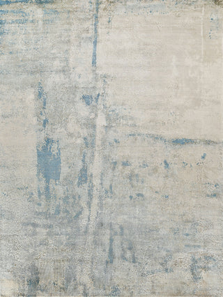 blue hand loomed rug