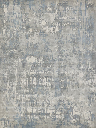 dark gray modern rug silk