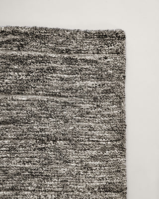 Charcoal Grey bamboo silk rug