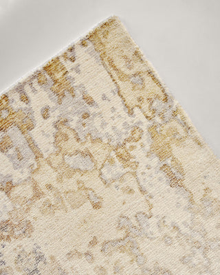 gold modern rug 